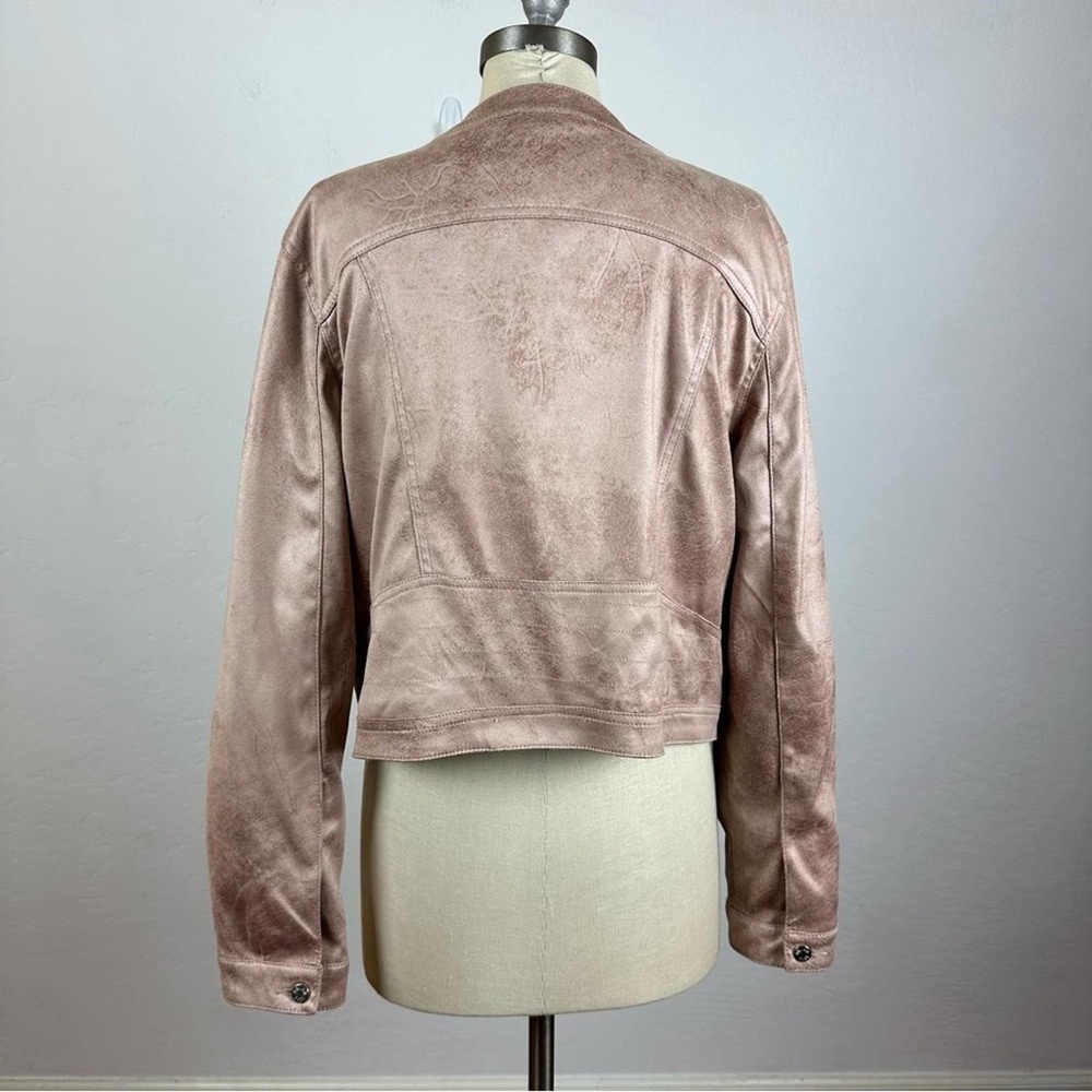 William Rast Rose Gold Moto Jacket - Picture 6 of 7